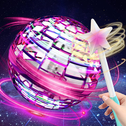 Magic Floating Flying Ball Toy with LED Lights – Boomerang Hover Ball for Kids