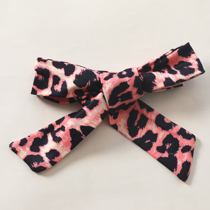 Girls 3 Piece Hooded Sports Leopard Suit