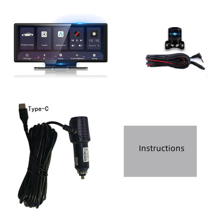 2.5K High-definition Mobile Phone Screen Projection With Driving Recorder And Reversing Image Voice Control