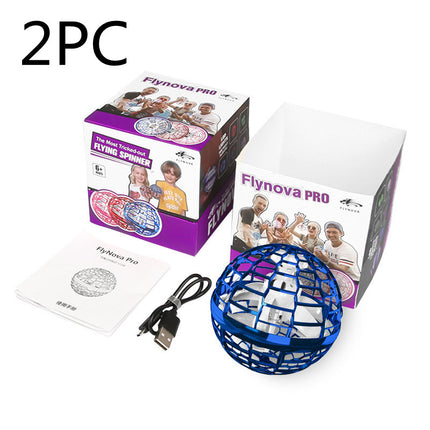 Magic Floating Flying Ball Toy with LED Lights – Boomerang Hover Ball for Kids