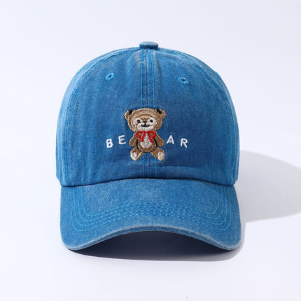 Chapeau brodé Ours en peluche pour femme