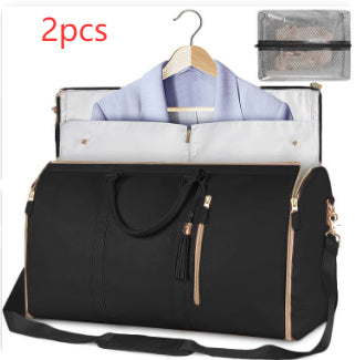 Large Capacity Women's Travel Folding Waterproof Duffle Bag