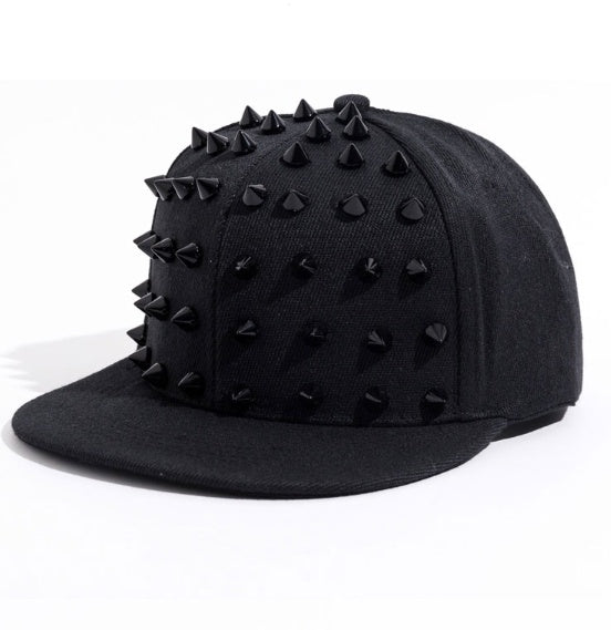 Black Rivet Hat