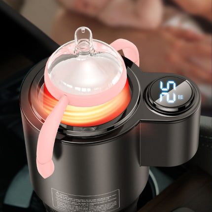 Digital Display Smart Car Heating And Cooling Cup Car Accessory