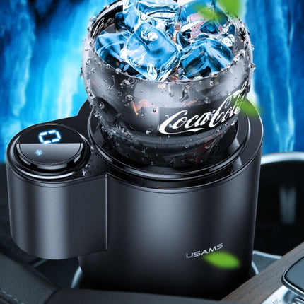 Digital Display Smart Car Heating And Cooling Cup Car Accessory