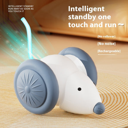 Electric Mouse Car Cat Toy