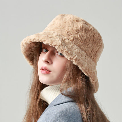Lambs Wool Winter Warm Fashionable Hat For Women