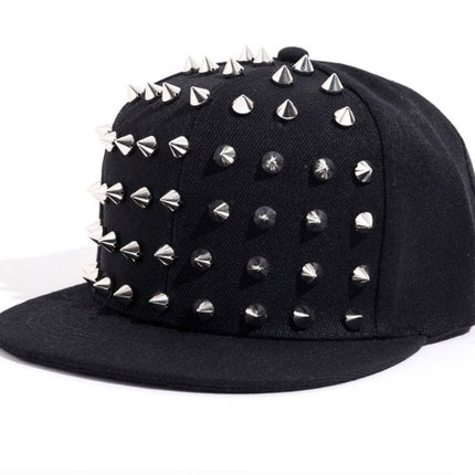 Black Rivet Hat
