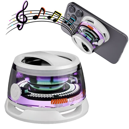 Portable Bluetooth Speaker With magnetic Phone Holder
