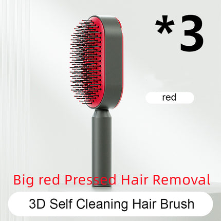 Self Cleaning Anti-Static Hair Brush
