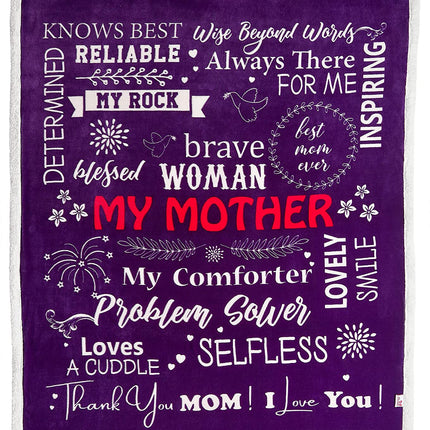 Mother's Day Gift Blanket Lambswool Quilt Winter Thickened Nap Sofa Cover Blanket