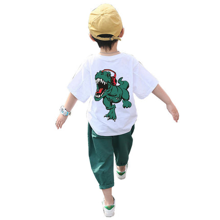 Boys 2 Piece Short Sleeve Suit