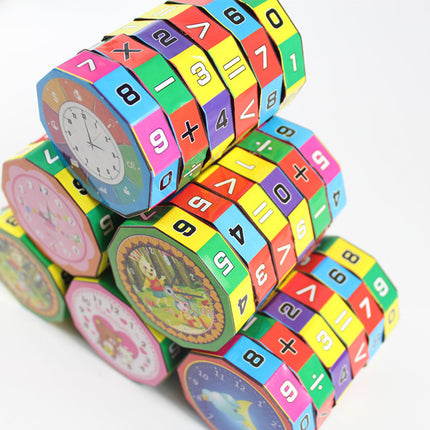 Kids Number Math Activity Cube – Educational Learning Set
