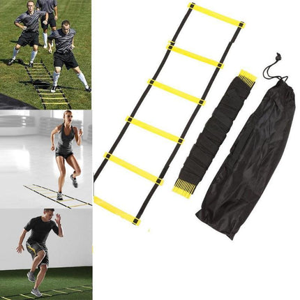 Soccer Nylon Straps Stairs Training Ladders Equipment