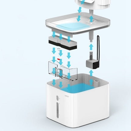 Mobile Pet Drinking Water Dispenser