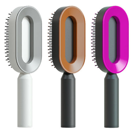 Self Cleaning Anti-Static Hair Brush