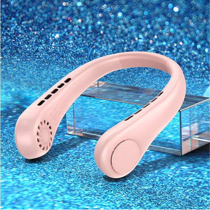 Portable Mini Neck Air Cooler With Bladeless Fan