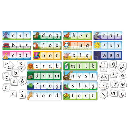 Kids Match & Spell Educational Card Game