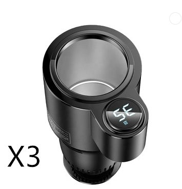 Digital Display Smart Car Heating And Cooling Cup Car Accessory