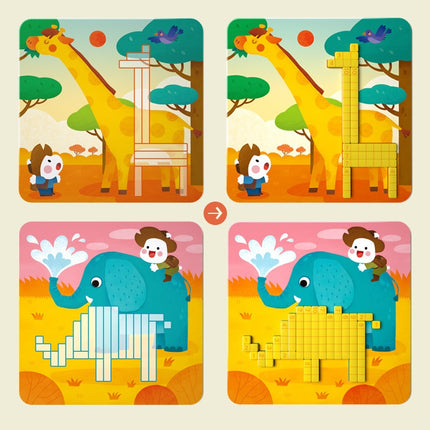 Kids 6-in-1 Magnetic Math Board Game – Parent-Child Learning Set