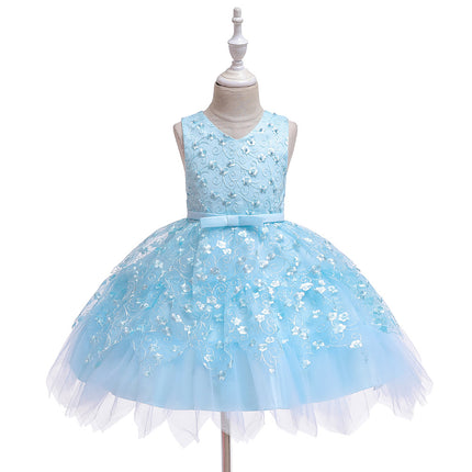 Girls Lace Princess Dress