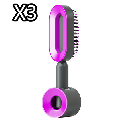 Self Cleaning Anti-Static Hair Brush