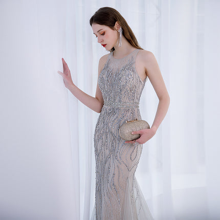 High End Light Luxury Fishtail Evening Dress