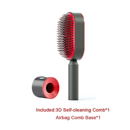 Self Cleaning Anti-Static Hair Brush