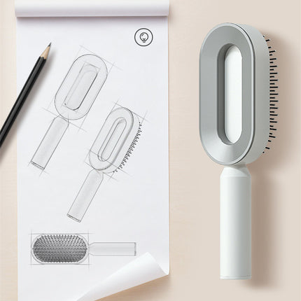 Self Cleaning Anti-Static Hair Brush