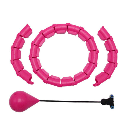 Abdominal Detachable Exercise Fitness Ring With Adjustable Sport Hoops For Weight Loss