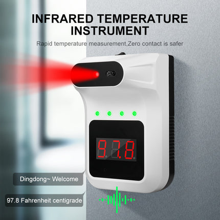 Wall-mounted Thermometer With Abnormal Alarm