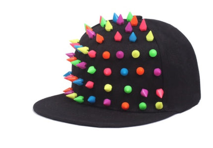 Black Rivet Hat