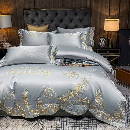 Ice Silk Quilt Four-piece Bedding Sets