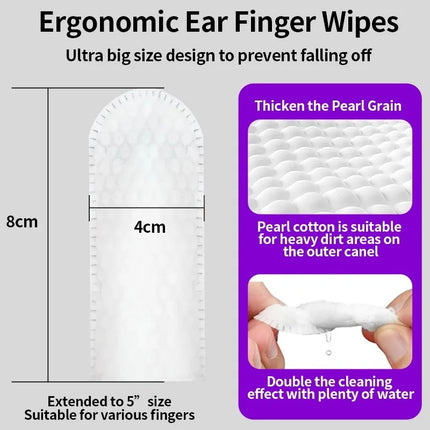 Dog And Cat Eye And Ear Cleaning Finger Wipes