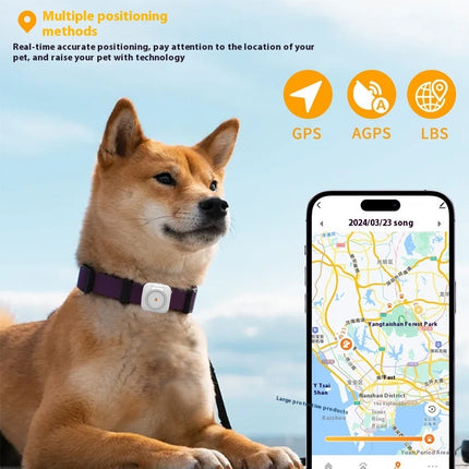 Pet GPS Tracker With Health Monitor