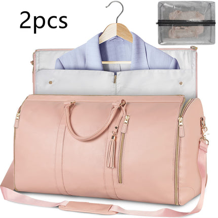 Large Capacity Women's Travel Folding Waterproof Duffle Bag