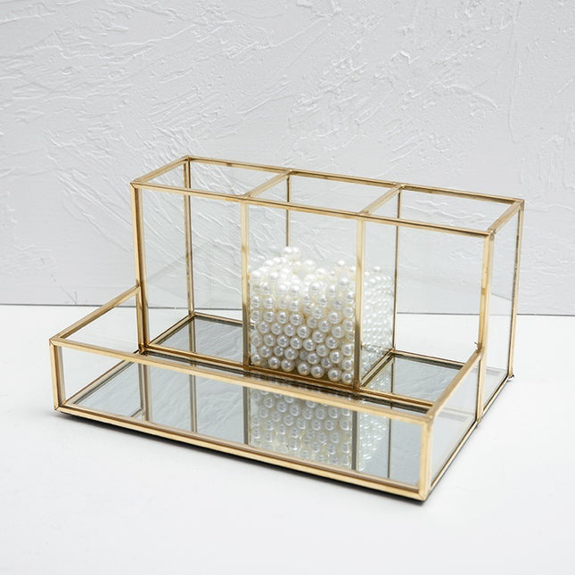Glass Skin Care Storage Box