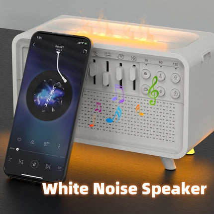 Humidifier with Bluetooth Speaker And 8 Group Nature sounds For Sleep Aid