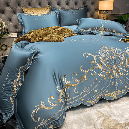 Ice Silk Quilt Four-piece Bedding Sets