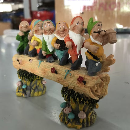 Seven Dwarfs Gnome Garden Decor