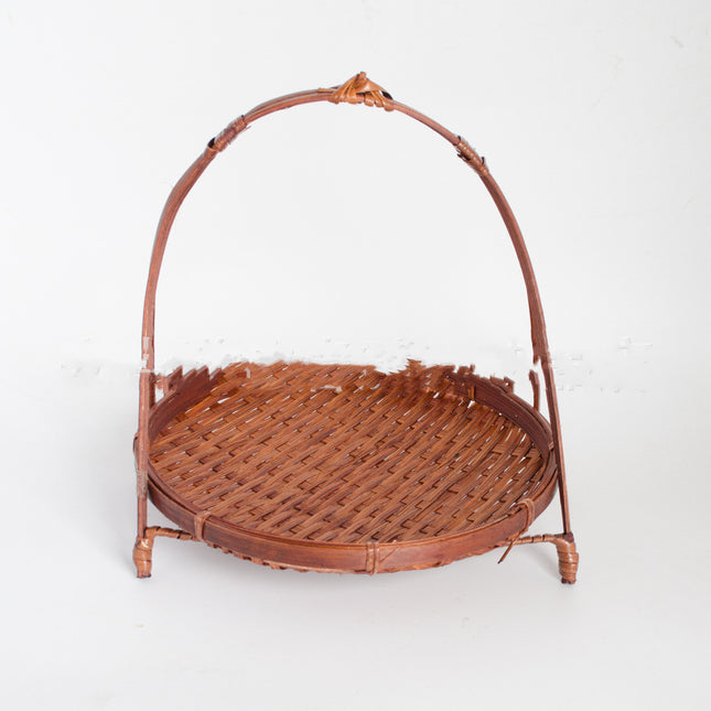 Hand-Made Bamboo Fruit Basket