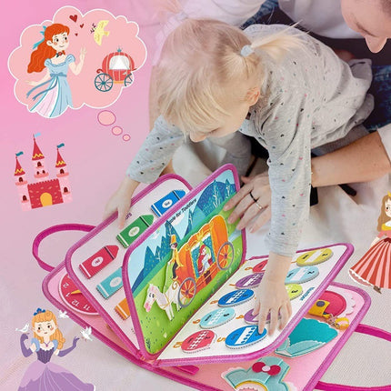 Kids DIY Felt Board Educational Toy – Creative Play Set
