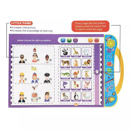Kids Talking Reading Machine – Interactive Early Learning Toy