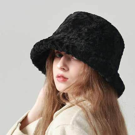 Lambs Wool Winter Warm Fashionable Hat For Women