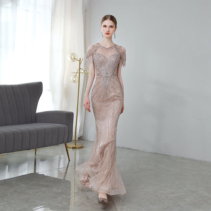 Ladies Luxury Mermaid Evening Dress