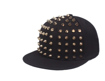 Black Rivet Hat