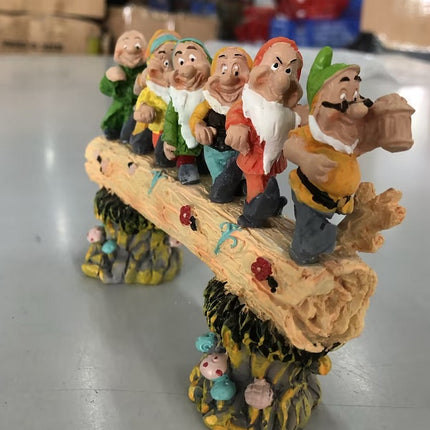 Seven Dwarfs Gnome Garden Decor
