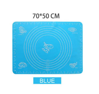 Reusable Non-Stick Silicone Baking Mat for Pastry Rolling with Measurements