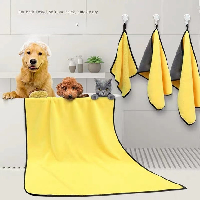 Dog Bath Towels With Microfiber For Quick Drying