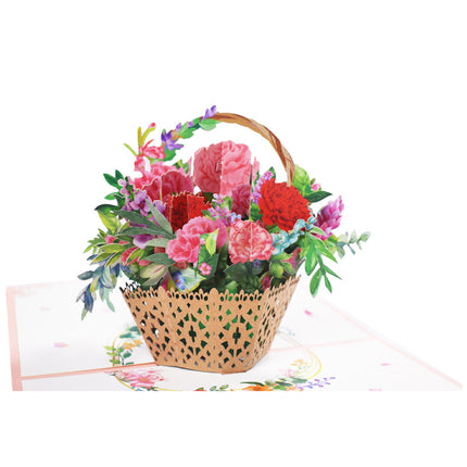 3D Pop Up Flower Bouquet Mother's Day Card